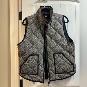 J Crew Herringbone Vest